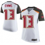 Women's Tampa Bay Buccaneers #13 Mike Evans White Road NFL Nike Game Jersey