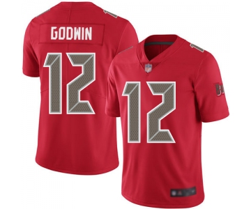 Nike Buccaneers #12 Chris Godwin Red Men's Stitched NFL Limited Rush Jersey