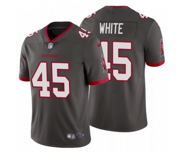 Men's Tampa Bay Buccaneers #45 Devin White 2020 Pewter Jersey