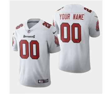 Custom Men's Tampa Bay Buccaneers 2020 Vapor Limited White Nike Jersey