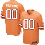 Kids' Nike Tampa Bay Buccaneers Customized Orange Game Jersey