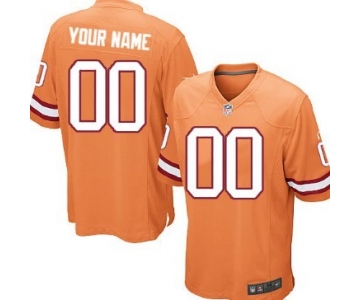 Kids' Nike Tampa Bay Buccaneers Customized Orange Limited Jersey