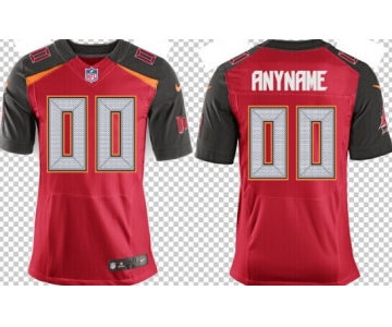 Men's Nike Tampa Bay Buccaneers Customized 2014 Red Elite Jersey