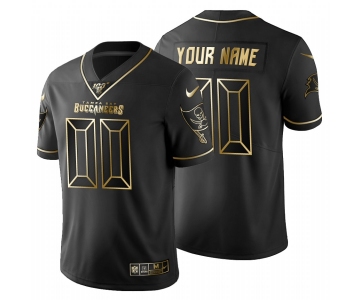 Tampa Bay Buccaneers Custom Men's Nike Black Golden Limited NFL 100 Jersey