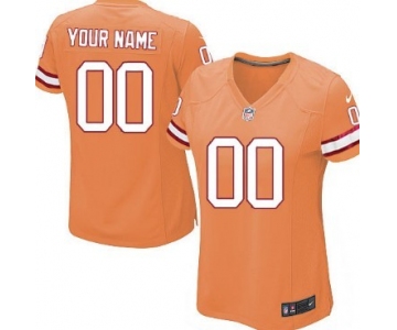 Women's Nike Tampa Bay Buccaneers Customized Orange Game Jersey