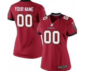 Women's Nike Tampa Bay Buccaneers Customized Red Game Jersey