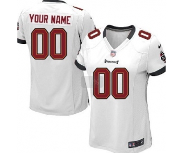 Women's Nike Tampa Bay Buccaneers Customized White Limited Jersey