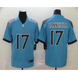 Men's Tennessee Titans #17 Ryan Tannehill Nike Light Blue New 2018 Vapor Untouchable Limited Jersey