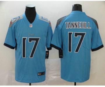Men's Tennessee Titans #17 Ryan Tannehill Nike Light Blue New 2018 Vapor Untouchable Limited Jersey