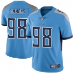 Men's Womens Youth Kids Tennessee Titans #98 Jeffery Simmons Nike Light Blue Stitched NFL Vapor Untouchable Limited Jersey