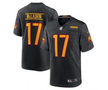Men's Womens Youth Kids Washington Commanders #17 Terry McLaurin Nike Black Vapor Limited Jersey