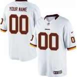 Kids' Nike Washington Redskins Customized White Limited Jersey