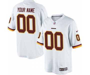 Men's Nike Washington Redskins Customized 2013 White Game Jersey