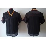 Men's Nike Washington Redskins Customized Lights Out Black Elite Jersey