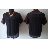 Men's Nike Washington Redskins Customized Lights Out Black Elite Jersey
