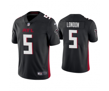 Mens Womens Youth Kids Atlanta Falcons #5 Drake London Nike Black Vapor Untouchable Limited NFL Stitched Jersey