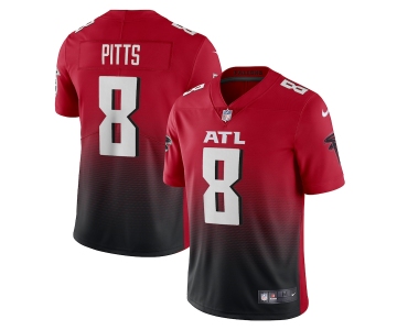 Mens Womens Youth Kids Atlanta Falcons #8 Kyle Pitts Nike Red Vapor Untouchable Limited NFL Stitched Jersey