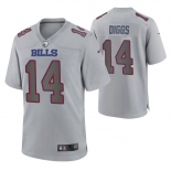 Mens Womens Youth Kids Buffalo Bills #14 Stefon Diggs Gray Atmosphere Nike Jersey