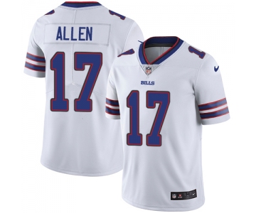 Mens Womens Youth Kids Buffalo Bills #17 Josh Allen White Stitched NFL Vapor Untouchable Limited Jersey