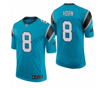 Mens Womens Youth Kids Carolina Panthers #8 Jaycee Horn Nike Blue Vapor Limited Jersey