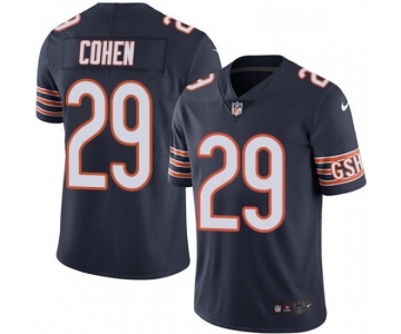 Mens Womens Youth Kids Chicago Bears #29 Tarik Cohen Navy Vapor Untouchable Limited Stitched Jersey