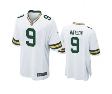 Mens Womens Youth Kids Green Bay Packers #9 Christian Watson White Stitched Football Jersey