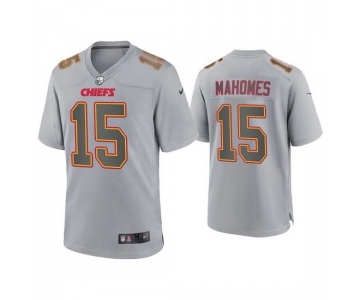 Mens Womens Youth Kids Kansas City Chiefs #15 Patrick Mahomes Atmosphere Fashion Stitched Game Jersey