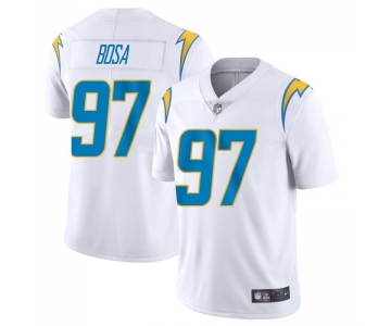 Mens Womens Youth Kids Los Angeles Chargers #97 Joey Bosa Nike White Vapor Limited Jersey