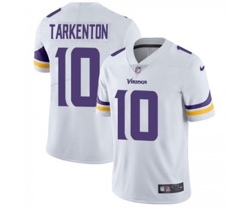 Mens Womens Youth Kids Minnesota Vikings #10 Fran Tarkenton Nike White Vapor Untouchable Limited Jersey