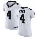 Mens Womens Youth Kids New Orleans Saints #4 Derek Carr White Stitched Game Jersey