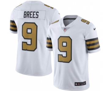 Mens Womens Youth Kids New Orleans Saints #9 Drew Brees Limited White Rush Vapor Untouchable NFL Jersey