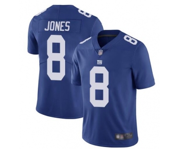Mens Womens Youth Kids New York Giants #8 Daniel Jones Blue Vapor Untouchable Limited Stitched NFL Jersey