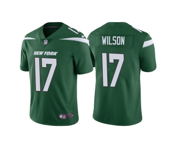 Mens Womens Youth Kids New York Jets #17 Garrett Wilson Green Vapor Untouchable Limited Stitched Jersey