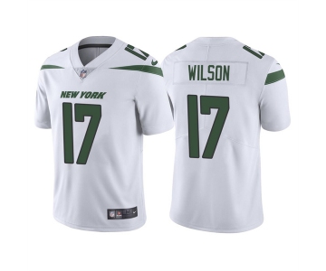 Mens Womens Youth Kids New York Jets #17 Garrett Wilson White Vapor Untouchable Limited Stitched Jersey