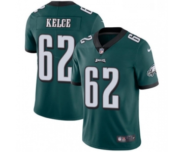 Mens Womens Youth Kids Philadelphia Eagles #62 Jason Kelce Green Vapor Untouchable Limited Jersey