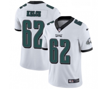 Mens Womens Youth Kids Philadelphia Eagles #62 Jason Kelce White  Vapor Untouchable Limited Jersey