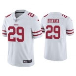 Mens Womens Youth Kids San Francisco 49ers #29 Talanoa Hufanga Nike White Vapor Limited Jersey