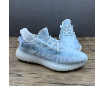 Kanye West 3M Reflective 350 V2 Running Shoes Static Inertia Wave Tephra Solid Utility Designer Mens Womens Sport Sneakers (2)