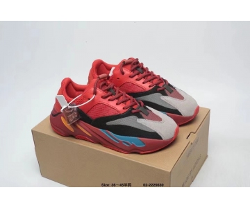 Kanye West 3M Reflective 700 V2 Running Shoes Static Inertia Wave Tephra Solid Utility Designer Mens Womens Sport Sneakers (10)