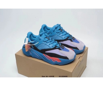 Kanye West 3M Reflective 700 V2 Running Shoes Static Inertia Wave Tephra Solid Utility Designer Mens Womens Sport Sneakers (9)