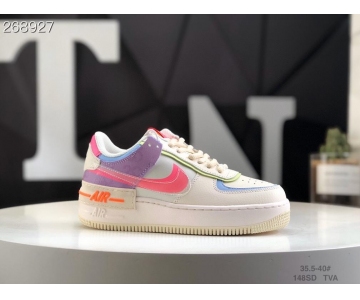 Wholesale Cheap Air Force 1 Shadow Macaroon Shoes Mens Womens Designer Sport Sneakers size 36-40 (5) 