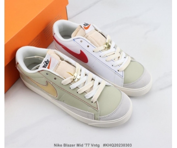 Wholesale Cheap Blazer Mid 77 Vntg Shoes Mens Womens Designer Sport Sneakers size 36-44 (10) 