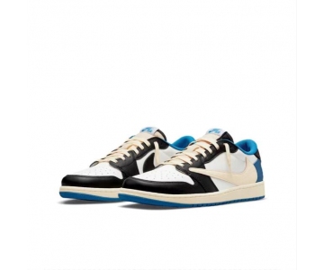 Wholesale Cheap Fragment TS Air Jordan 1 Low Shoes Mens Womens Designer Sports Sneakers (3)