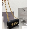 Balenciaga Gossip Bag crocodile chain bag B-lock hand bill of lading shoulder crossbody bag underarm bag small square bag (1)