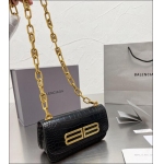 Balenciaga Gossip Bag crocodile chain bag B-lock hand bill of lading shoulder crossbody bag underarm bag small square bag (1)