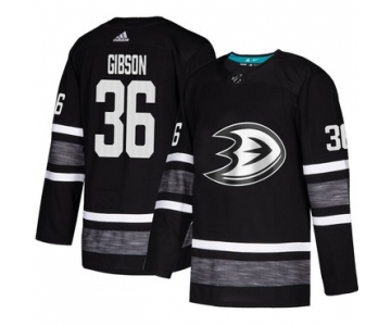Ducks #36 John Gibson Black Authentic 2019 All-Star Stitched Hockey Jersey