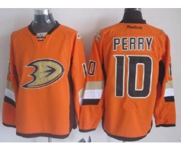Anaheim Ducks #10 Corey Perry 2014 Stadium Series Orange Jersey