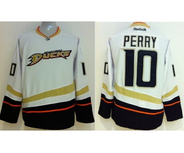Anaheim Ducks #10 Corey Perry White Jersey