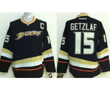 Anaheim Ducks #15 Ryan Getzlaf Black Jersey