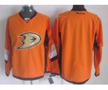 Anaheim Ducks Blank 2014 Stadium Series Orange Jersey
